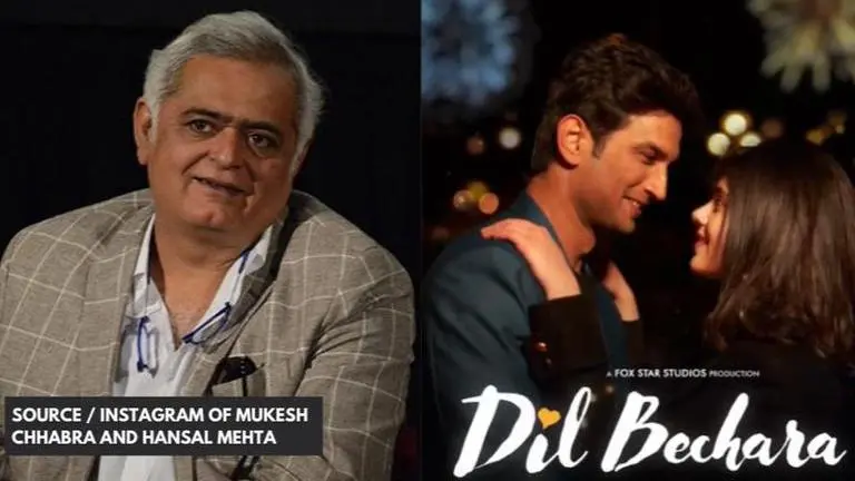 Dil Bechara had me weeping, says Hansal Mehta; calls it 'tragedy of a life gone too soon' Dil Bechara