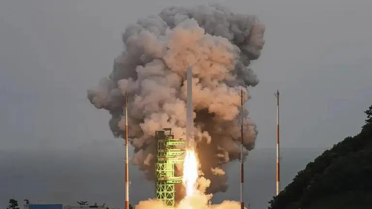 South Korea launches first commercial-grade satellite as space rivalry with North Korea escalates South Korea