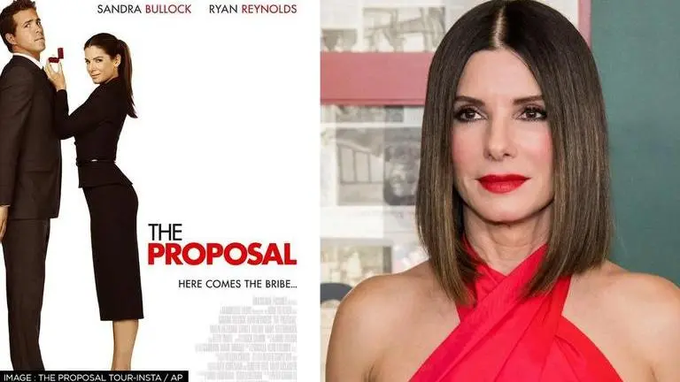 Sandra Bullock reveals BTS story about THAT scene with Ryan Reynolds from The Proposal Sandra Bullock