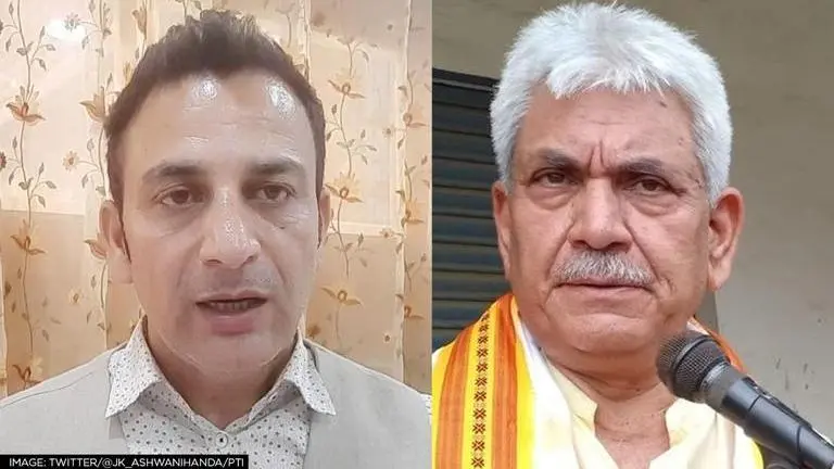 Congress' Ashwani Handa blames L-G Sinha's admin for killings in J&K; seeks dismissal J&K