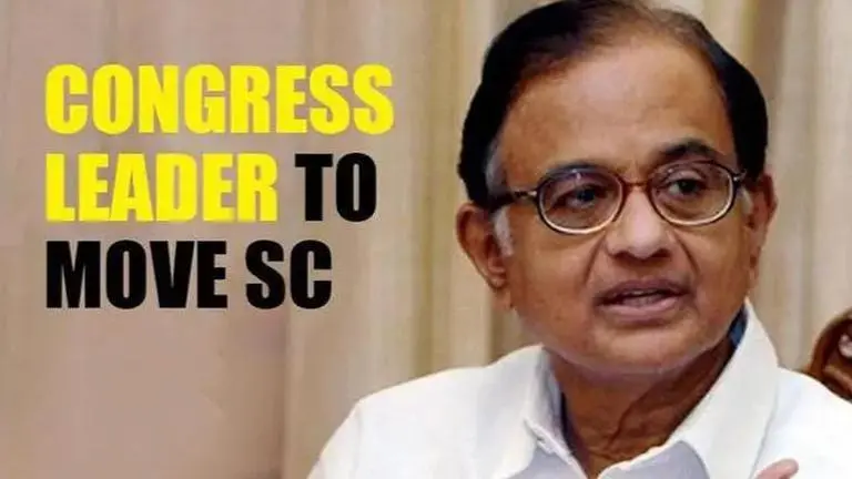 Chidambaram to move Top Court challenging HC order denying him bail Chidambaram