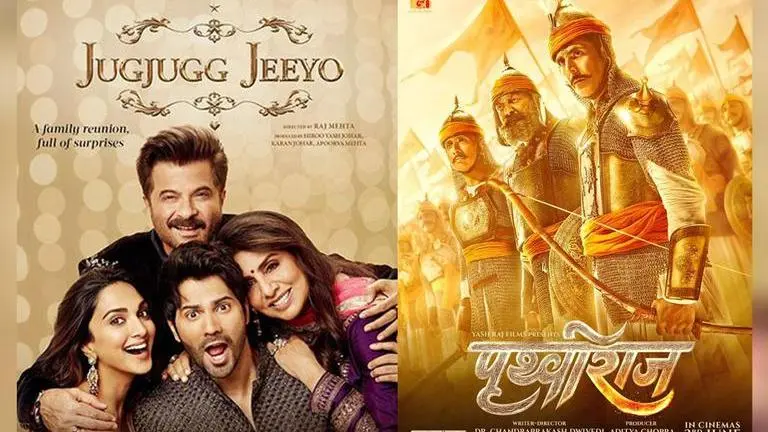 'Prithviraj' to 'Jug Jugg Jeeyo'; highly awaited Hindi films slated for June 2022 release prithviraj, Jug jugg jeeyo