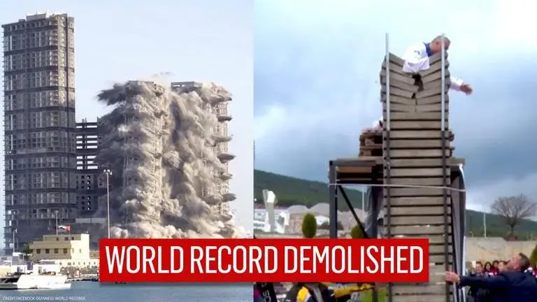 UAE building enters Guinness World Record after being demolished in 10 seconds | Watch UAE