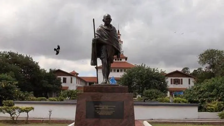India lodges strong protest against vandalism of Mahatma Gandhi statue in Canada Mahatma Gandhi