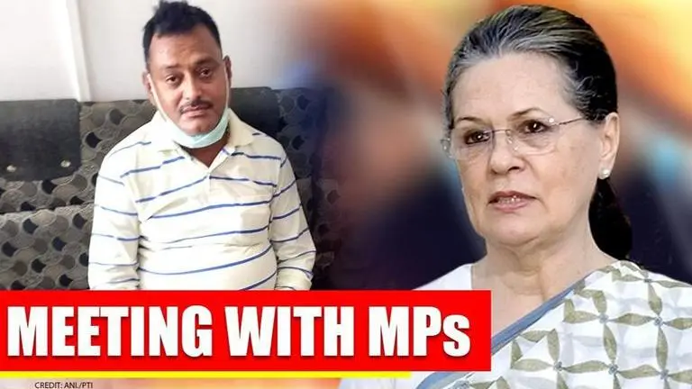 Sonia Gandhi to chair meeting of Congress MPs; to discuss Vikas Dubey encounter: Sources Vikas Dubey encounter