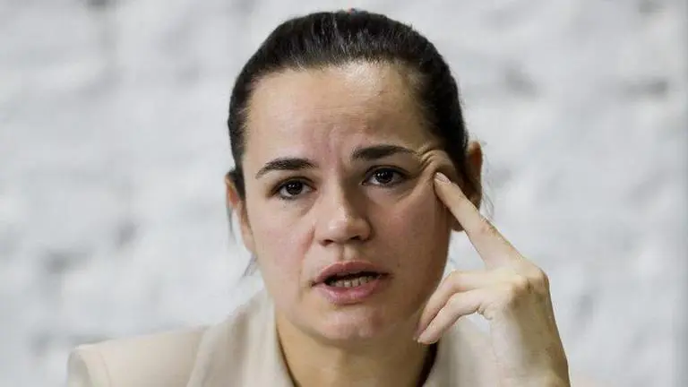 Tsikhanouskaya calls for continued Belarus strikes