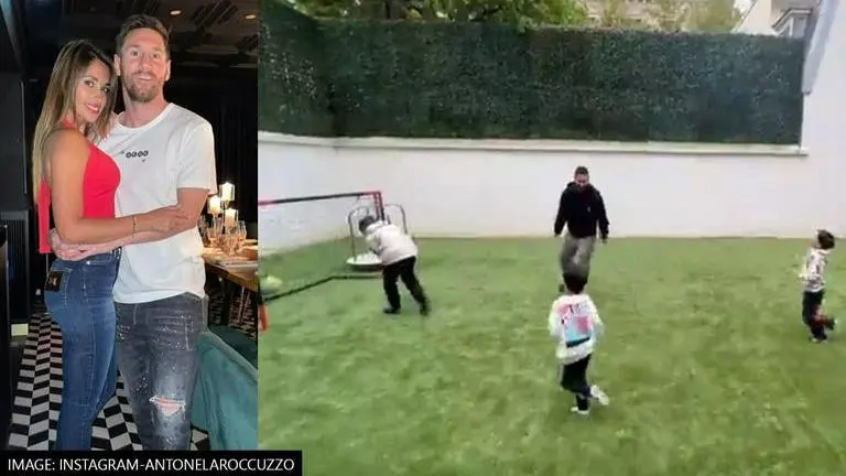 'Let the kids win': Lionel Messi's wife 'angry' with Leo over football game with sons Lionel Messi