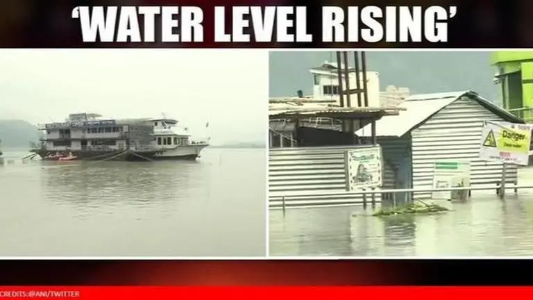 Assam floods: Brahmaputra river flows 20 cm above danger level in Guwahati Assam Floods