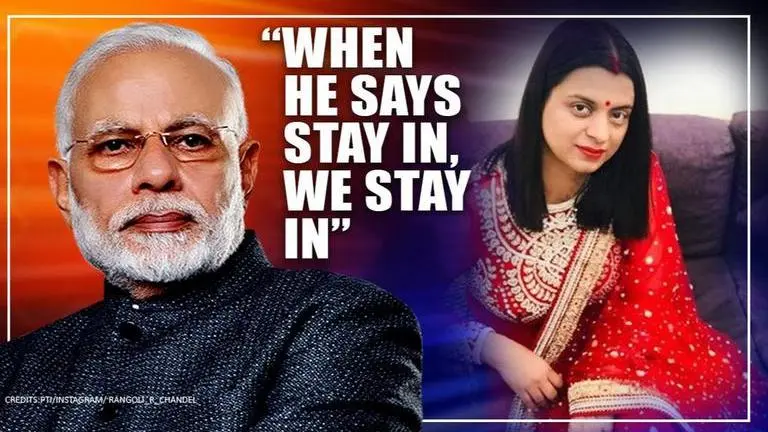 In Himachal PM Modi is worshipped, his words like Geeta, says Rangoli on COVID-19 lockdown