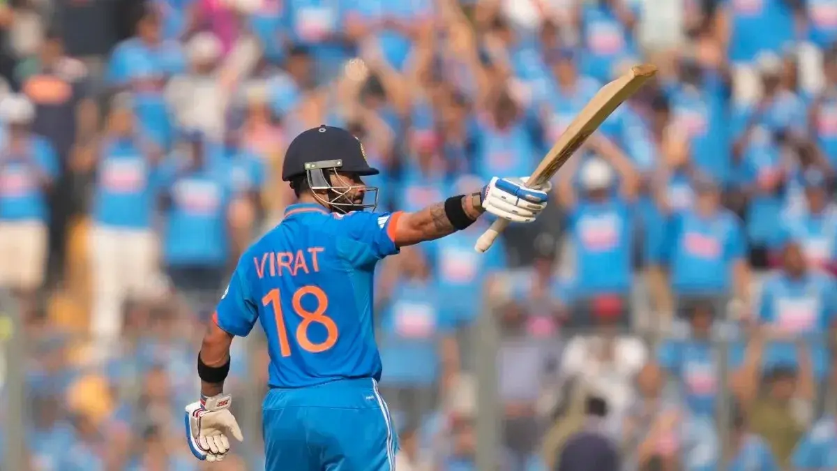 Virat Kohli breaks Sachin Tendulkar's record, scores 50th ODI century in World Cup semifinal Virat Kohli brings up his 50th ODI ton