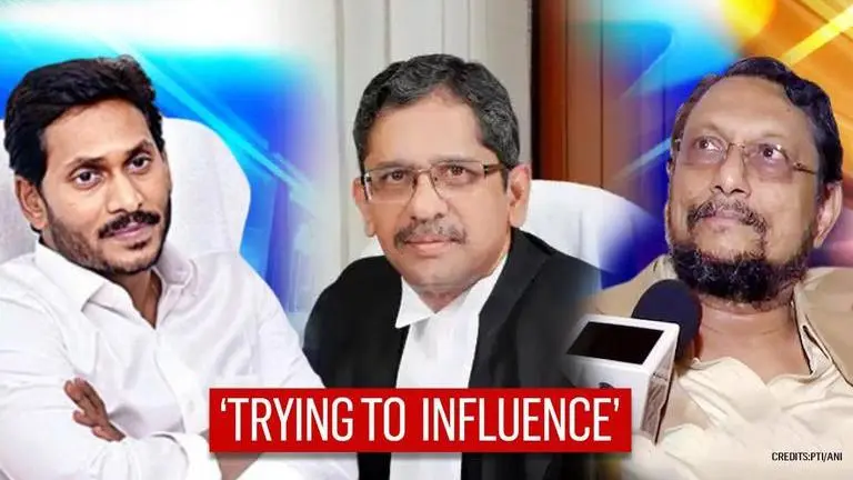 CM Jagan writes to CJI; accuses Justice Ramana of colluding with TDP to topple Andhra govt andhra