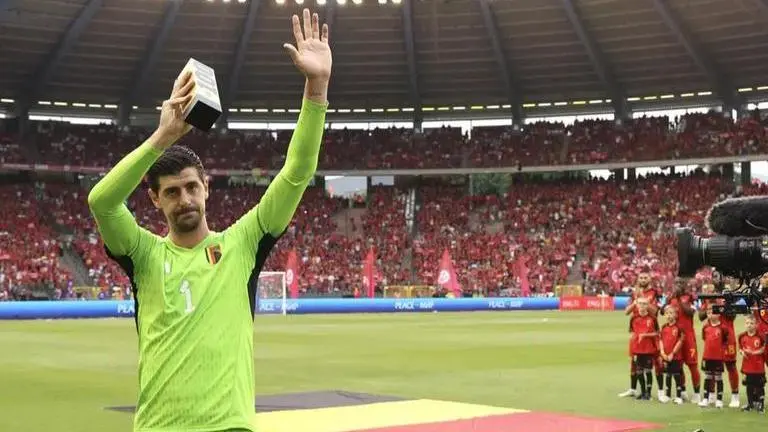 Thibaut Courtois to miss Belgium's Euro qualifier due to a captaincy dispute: Reports Thibaut Courtois