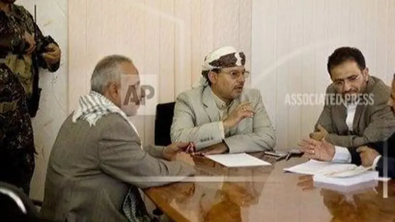 Yemen rebel leader is ready to free Saudi captives for Hamas Yemen rebel leader is ready to free Saudi captives for Hamas