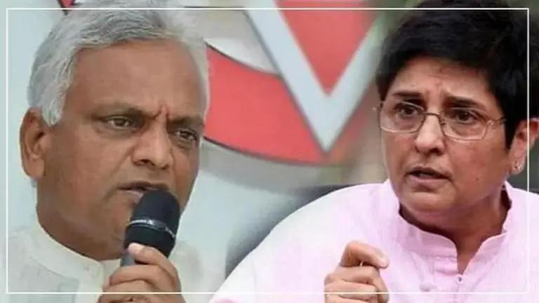 Puducherry: Minister Krishna Rao will go to PM Modi over Kiran Bedi Puducherry