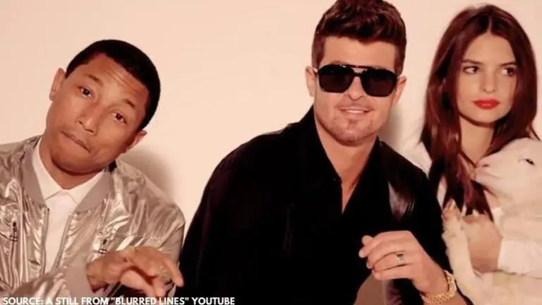 Pharrell Williams cleared from perjury accusation charges in 'Blurred Lines' case pharrell williams