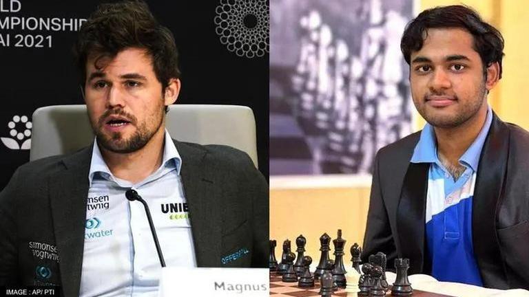 Indian Teenager Arjun Erigaisi Stuns World Champion Magnus Carlsen In ...