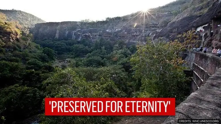 Ajanta Caves' deposit being preserved for eternity at Arctic World Archive Ajanta Caves