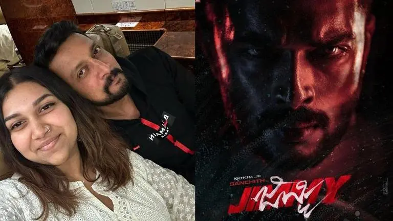 Kichcha Sudeep's daughter Sanvi ventures into the music industry with Jimmy Kichcha Sudeep