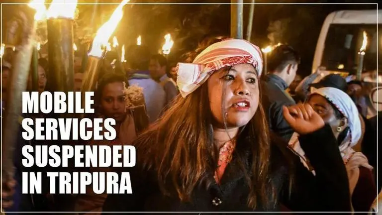 CAB protests: Tripura government suspends mobile internet and SMS services for 48 hours CAB