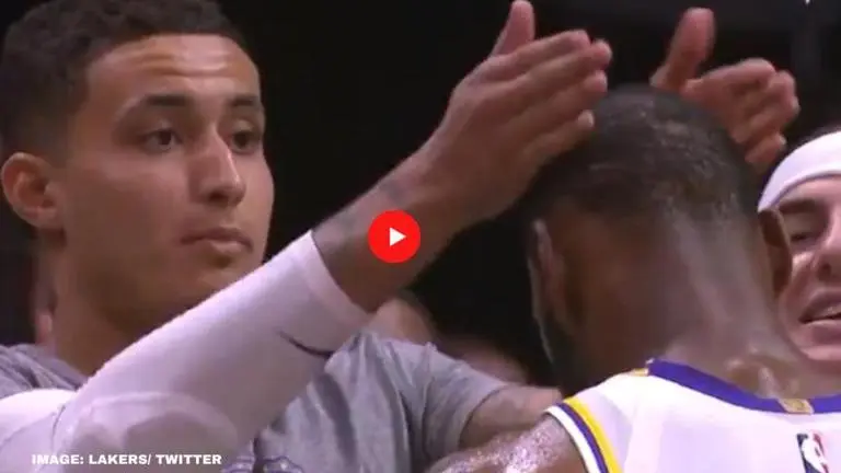 Kyle Kuzma 'symbolically' crowns Lakers teammate LeBron James as 'NBA's MVP' Kyle Kuzma