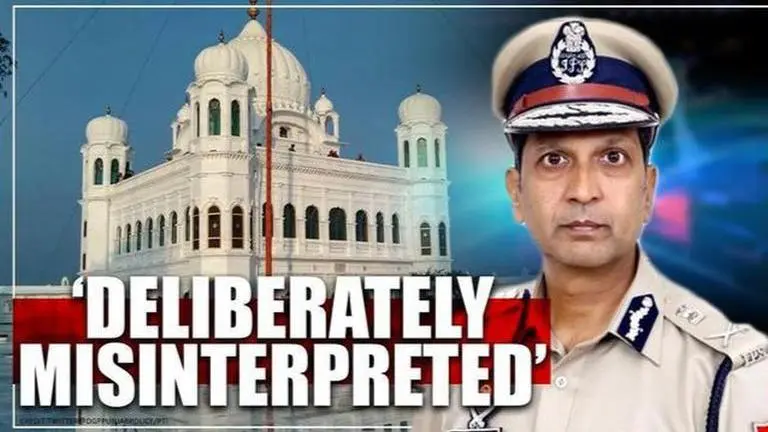 DGP Dinkar Gupta says Kartarpur Corridor remark 'misconstructed' and 'misinterpreted' Dinkar Gupta