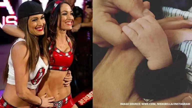 Nikki Bella and Artem Chigvintsev, Brie Bella and Daniel Bryan welcome baby boys Nikki Bella and brie Bella