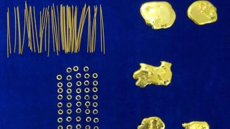 Customs Department seize 1.6 kg gold from 6 passengers in Chennai Customs Department