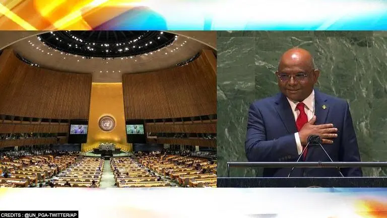 76th UNGA session kickstarts with Maldives Foreign Min calling for unity UN