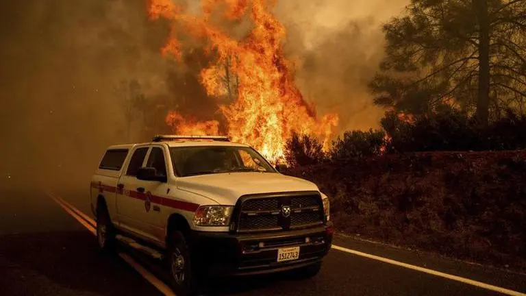 Wildfires continue in Lake County, California Wildfires continue in Lake County, California
