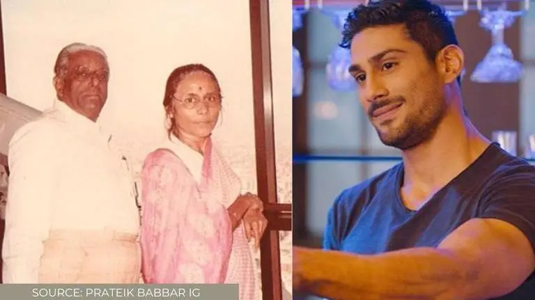 Prateik Babbar wishes grandparents on b'day, says 'People like them aren’t made anymore' Prateik Babbar