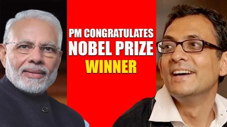 PM Modi congratulates Abhijit Banerjee on Nobel Economics Prize win PM Modi