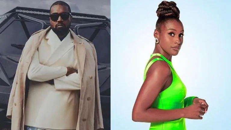 Kanye West slams Issa Rae's 'SNL' skit and says he's 'praying for her and her family' Kanye West