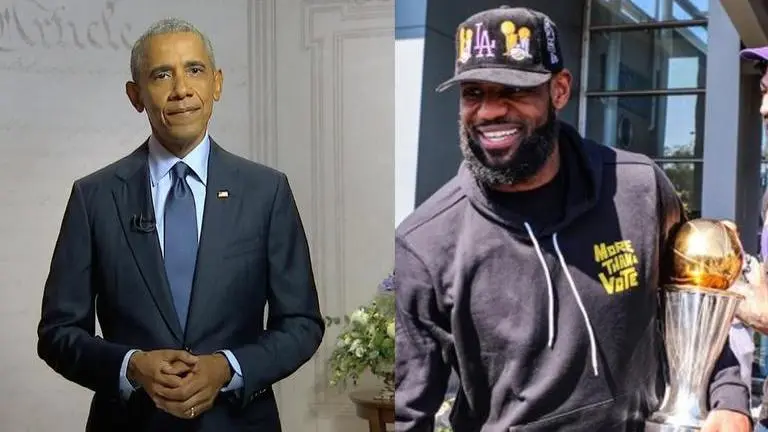 Barack Obama lauds 'extraordinary leader' LeBron James for winning fourth NBA title Barack Obama