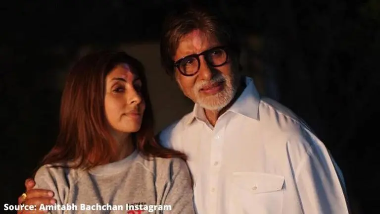 Amitabh Bachchan thanks fans for sending birthday wishes for daughter Shweta Bachchan Amitabh Bachchan