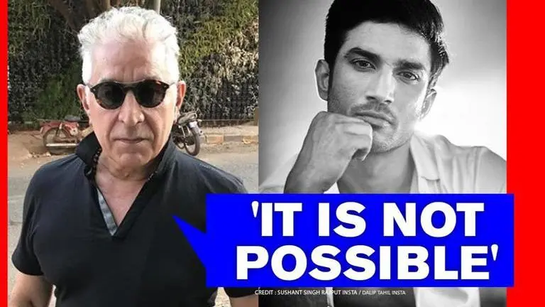 Dalip Tahil refuses to believe career solely responsible for Sushant's demise Dalip Tahil refuses to believe career solely responsible for Sushant's demise