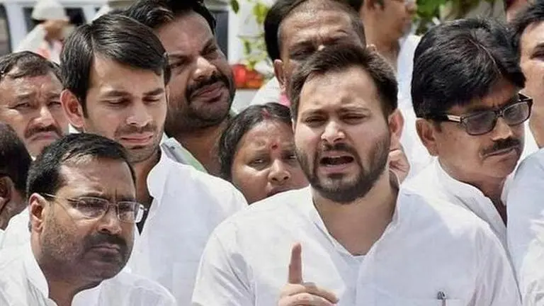 Bihar polls: Tejashwi Yadav refuses to apologise for 'Jungle-Raj' era, cites NCRB data Bihar