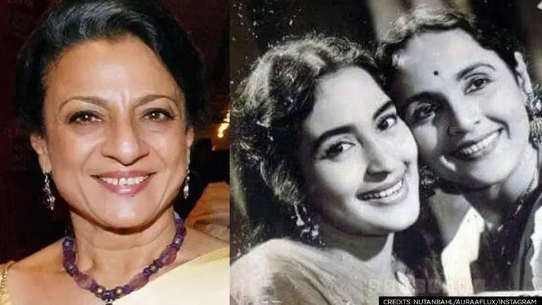 Tanuja reminisces on her bond with late actress and sister Nutan;'Was like a mother to me' Tanuja
