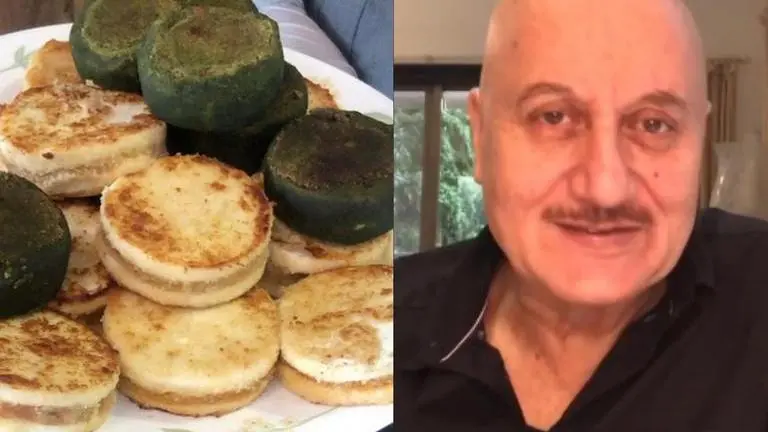 Anupam Kher relishes Harabhara kebab & Dahi kebab, says ‘loved the dishes’ Anupam Kher