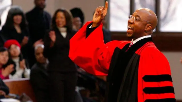 Warnock blasts Capitol rioters in 1st sermon since election