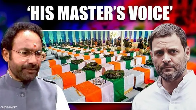 MoS Home Kishan Reddy slams Rahul's 'Pulwama benefit' question, hints at Pakistan's hand Kishan