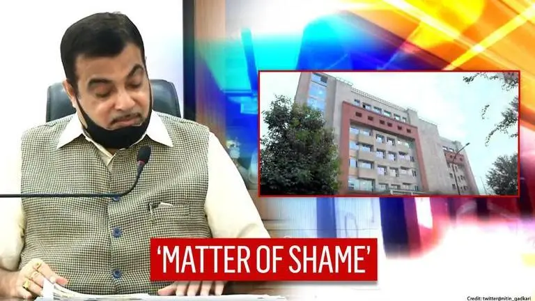 Nitin Gadkari slams non-performing officials over delay in completion of NHAI building Nitin Gadkari