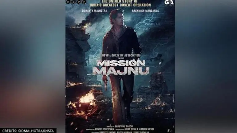 Sidharth Malhotra to play a RAW agent in his upcoming film 'Mission Majnu' Sidharth Malhotra