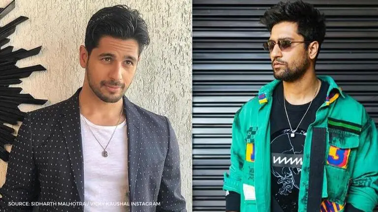 Vicky Kaushal and Sidharth Malhotra's uber-cool jacket looks: Which is your favourite? Vicky Kaushal