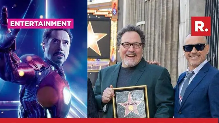 Robert Downey Jr. and Jon Favreau