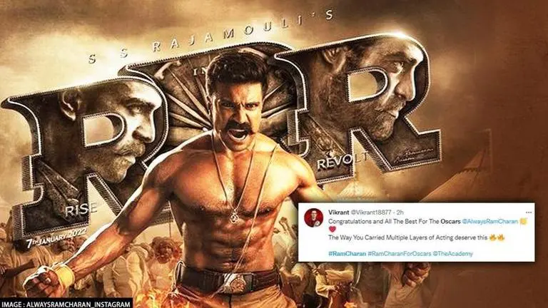 Oscars 2023: 'RRR' fans cheer for Ram Charan as film bags nominations in prediction list Oscars