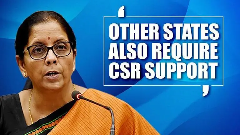 FM exhorts India Inc to expand reach to poor, North East states Sitharaman