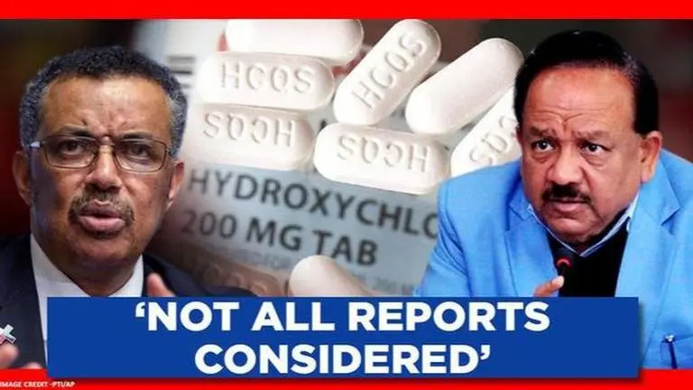 India disagrees with WHO's suspension of HCQ trials, says 'not all reports considered' India