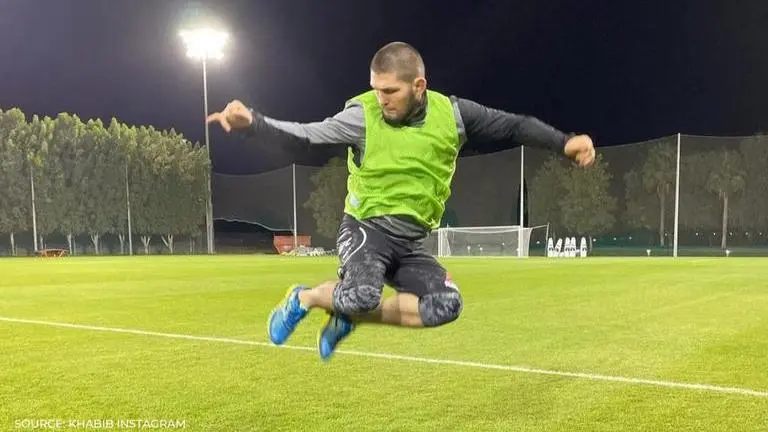 Khabib Nurmagomedov hints at career in football, says he’s a ‘free agent’ after UFC 257 Khabib Nurmagomedov