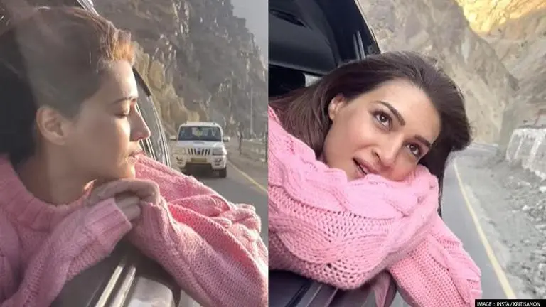 Kriti Sanon reveals she is obsessed with THIS track as she shares serene reel of Ladakh Kriti Sanon