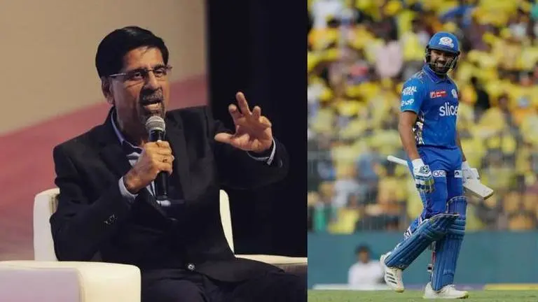 Kris Srikkanth and Rohit Sharma